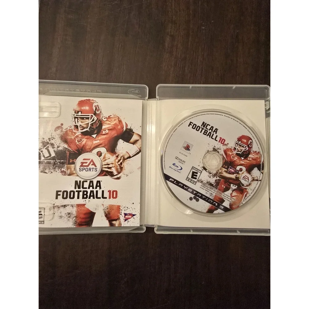 Playstation 3 NCAA‎ Football 10 Game Disk In Case With Manual